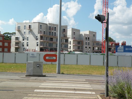  petits immeubles de logements en chantier